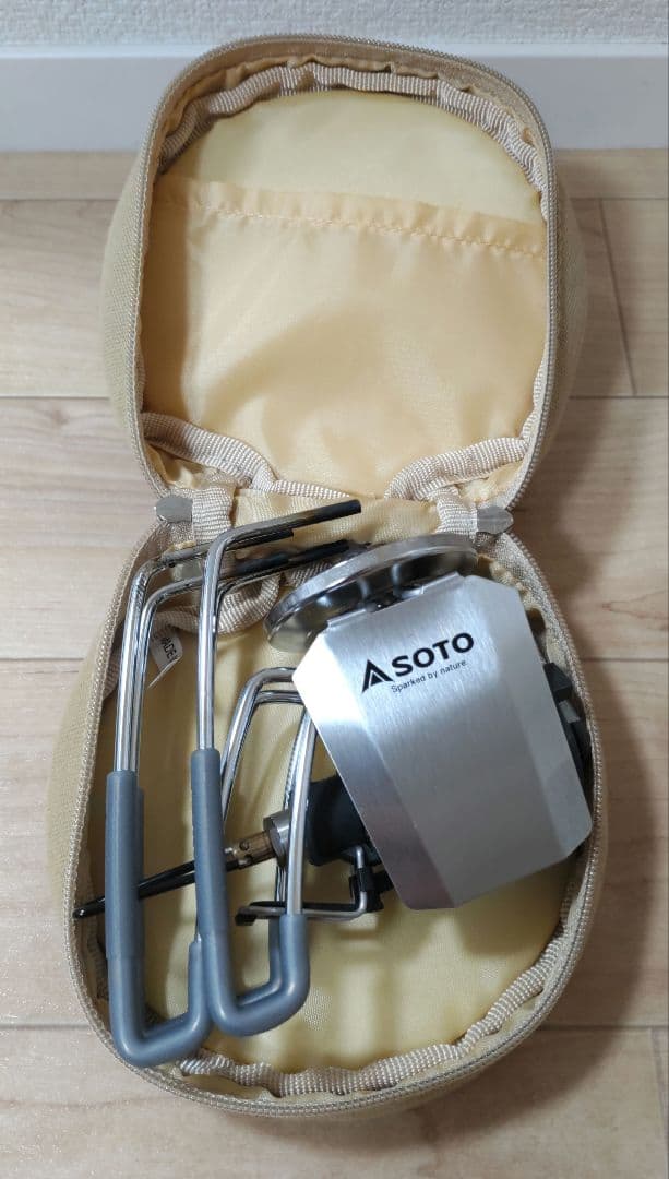 SOTO ST-310 シングルバーナー + 専用アシストセット