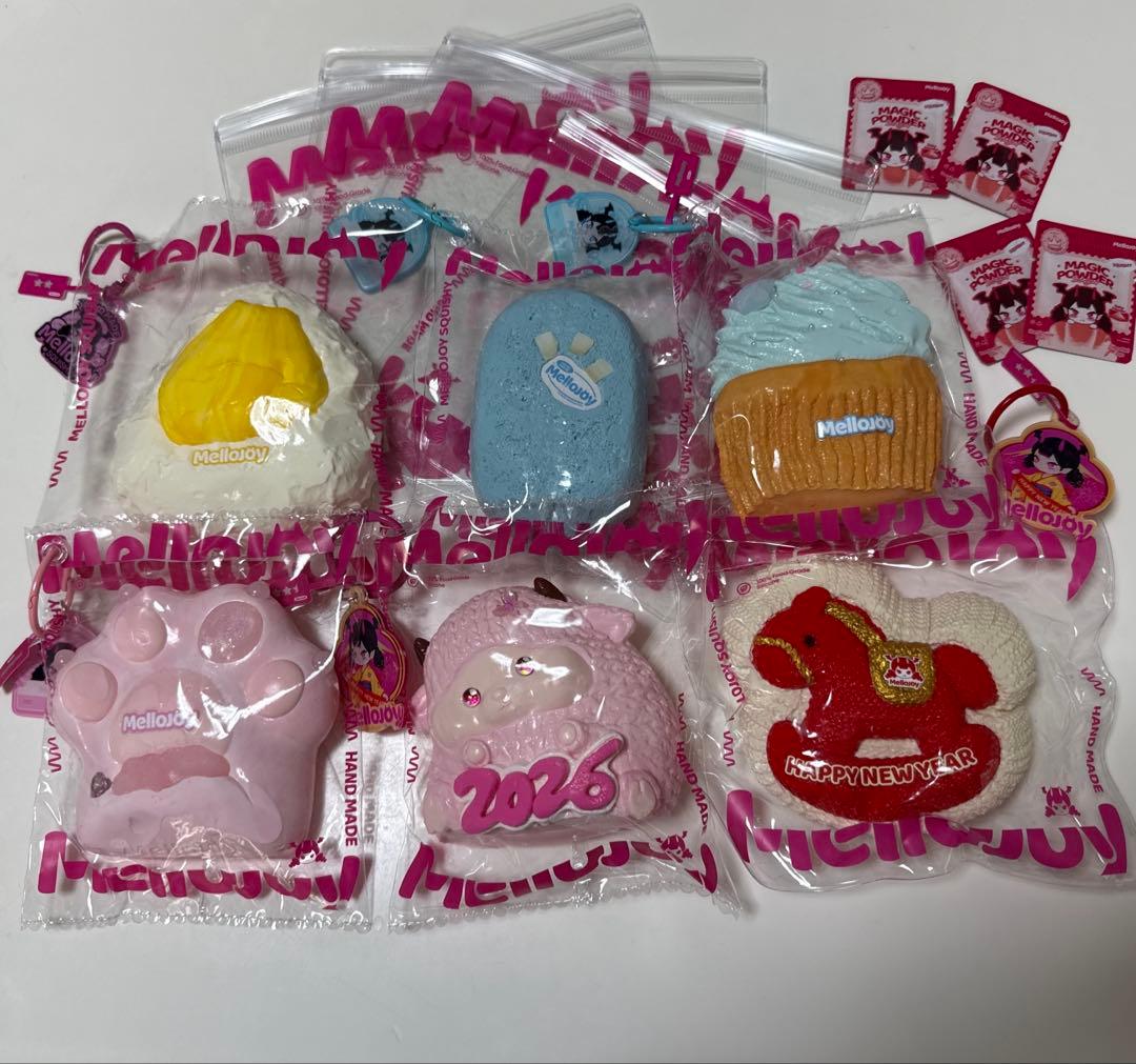 メロジョイ Mellojoy スクイーズ まとめ売り