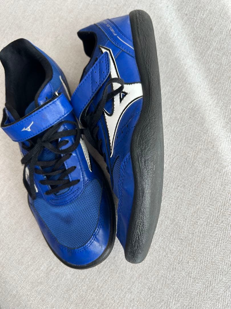MIZUNO ミズノ 陸上競技 シューズ ブルー 27.5センチ　砲丸投げ