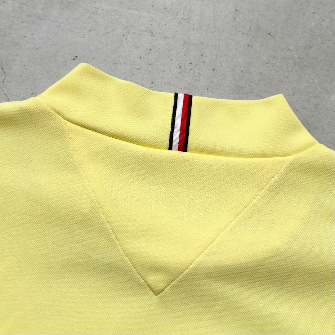【美品】  GOLF 半袖モックネックTシャツ ロゴ