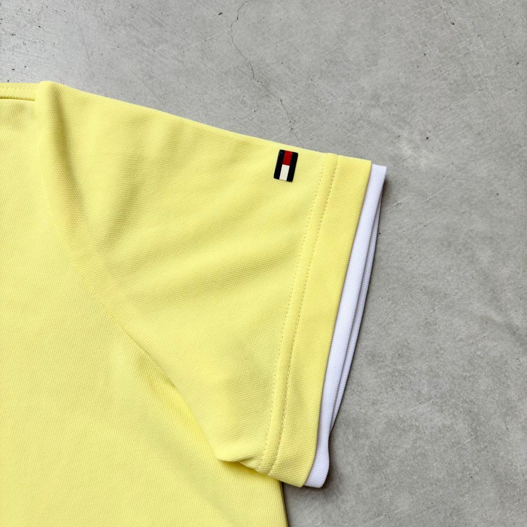 【美品】  GOLF 半袖モックネックTシャツ ロゴ