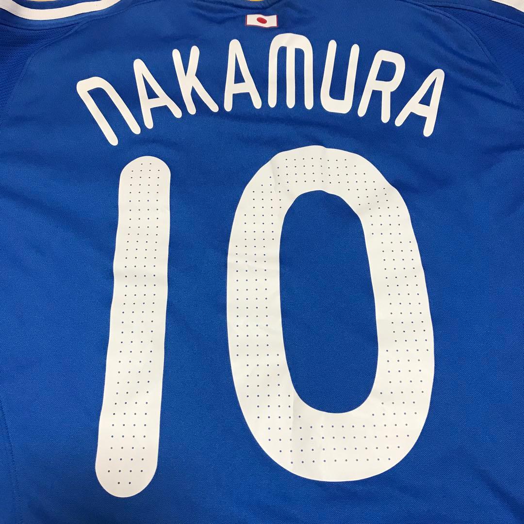 日本代表　中村俊輔　ユニフォーム　adidas