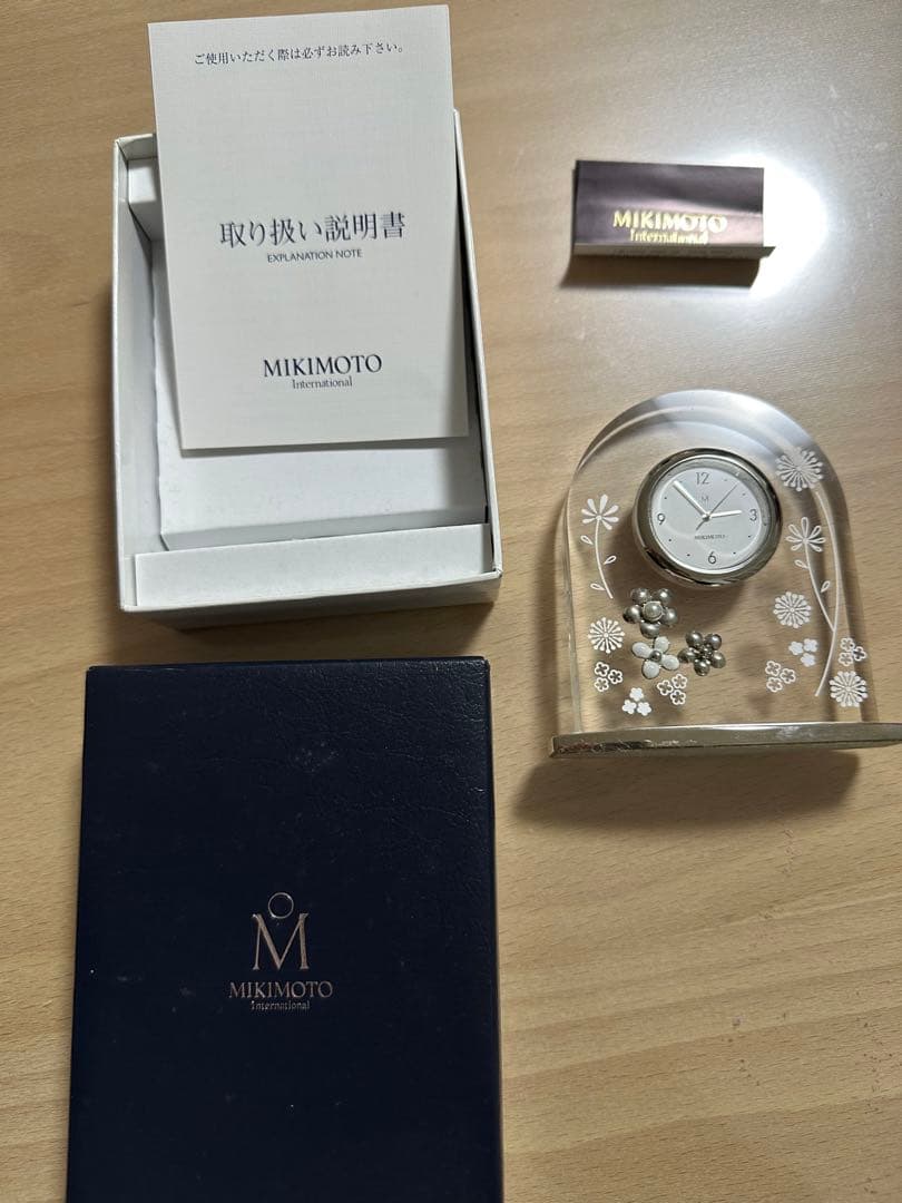 MIKIMOTO 置き時計、装飾もの