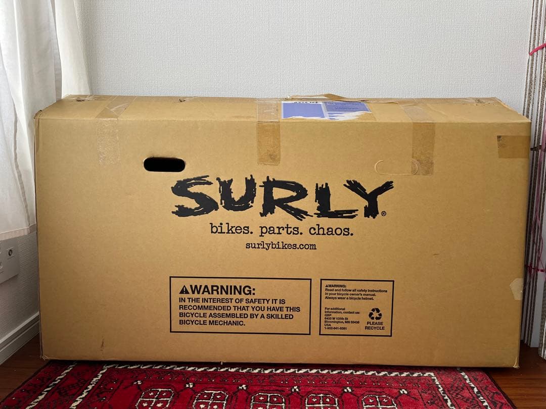SURLY steamroller フレーム 49 ブラック 新品 サーリー