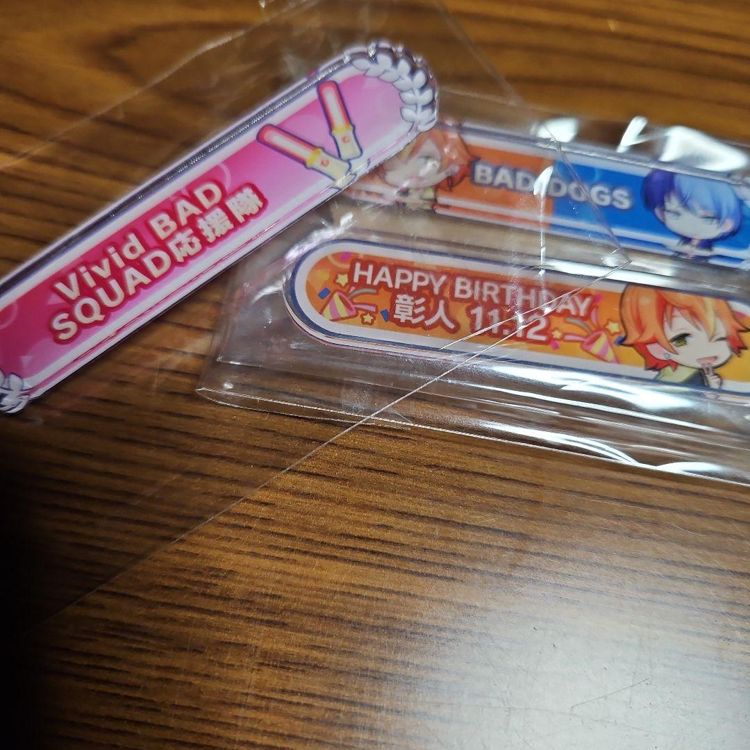 vivid BAD SQUAD & BAD DOGS バッジセット