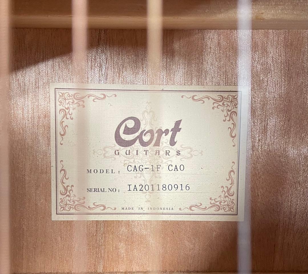 Cort コルト アコースティックギター CAG-1F CAO 初心者セット付き