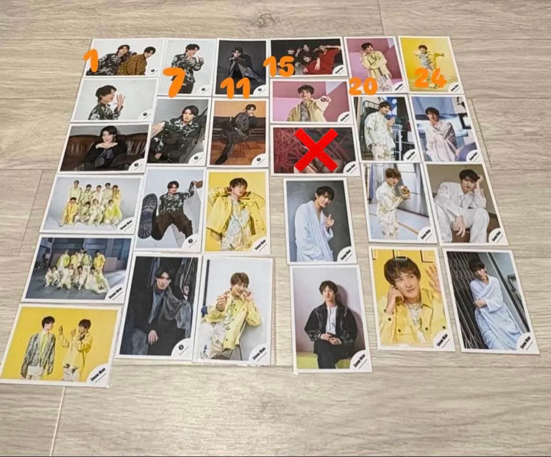 Man 向井康二　公式写真　247枚セット