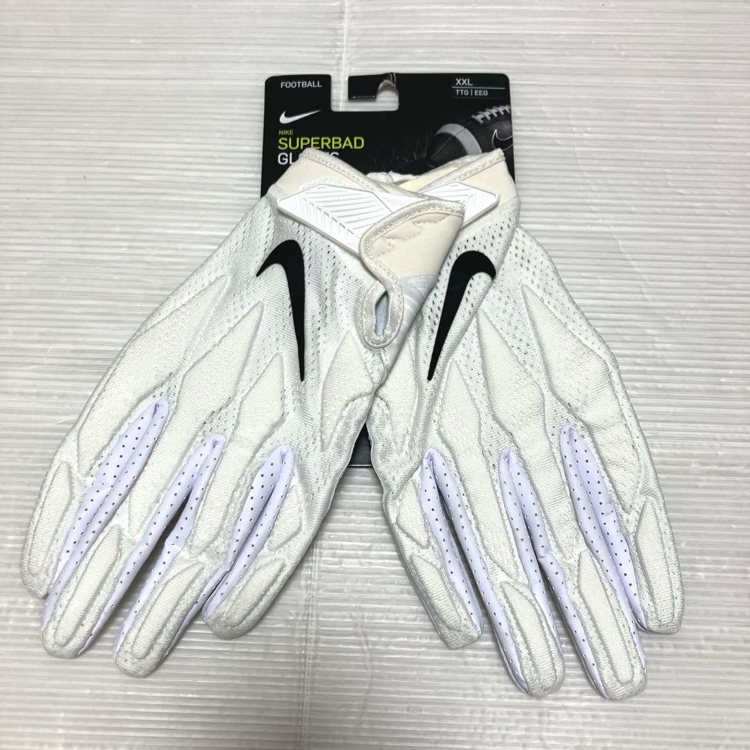 送料無料 新品 NIKE アメフト SUPERBAD GLOVES XXL
