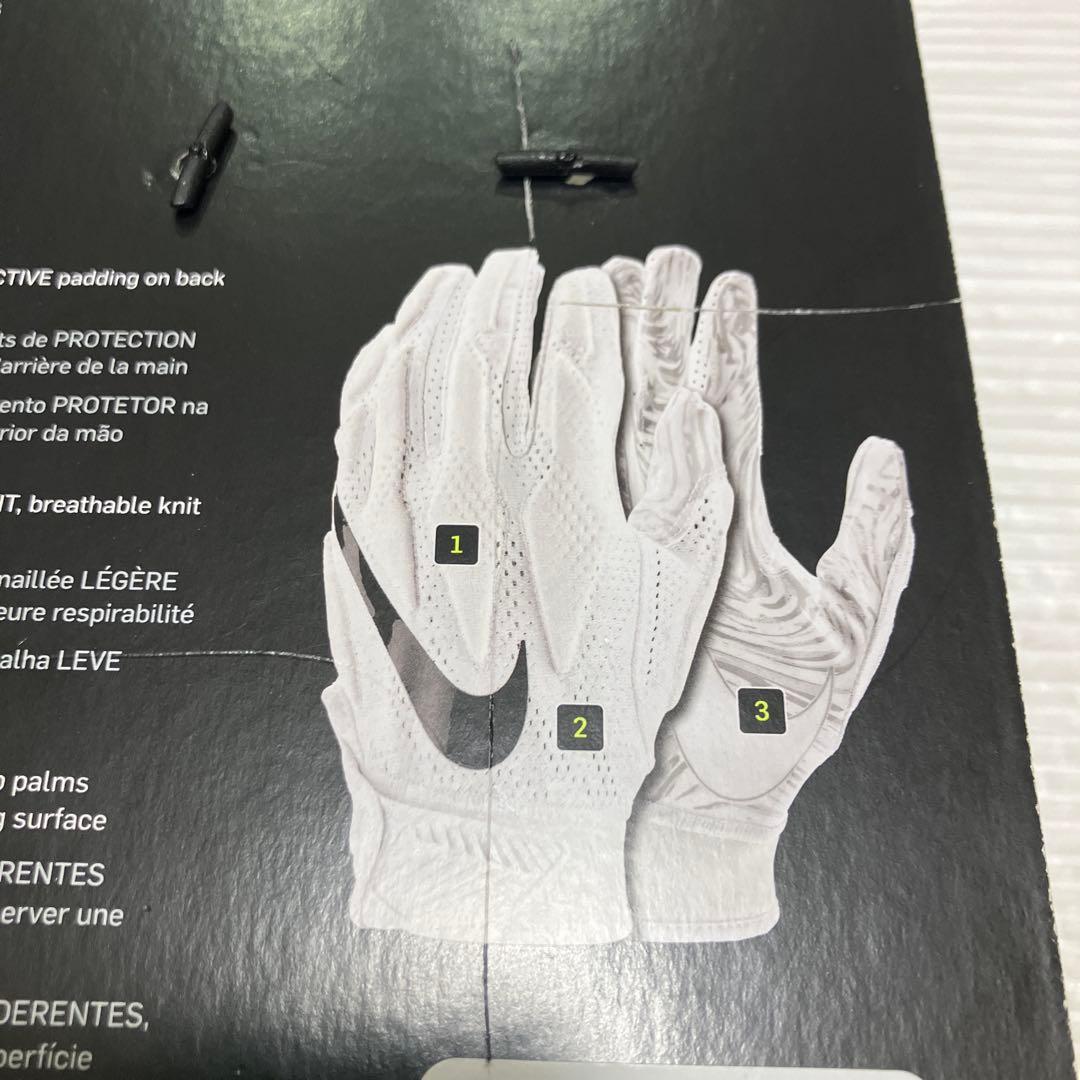 送料無料 新品 NIKE アメフト SUPERBAD GLOVES XXL