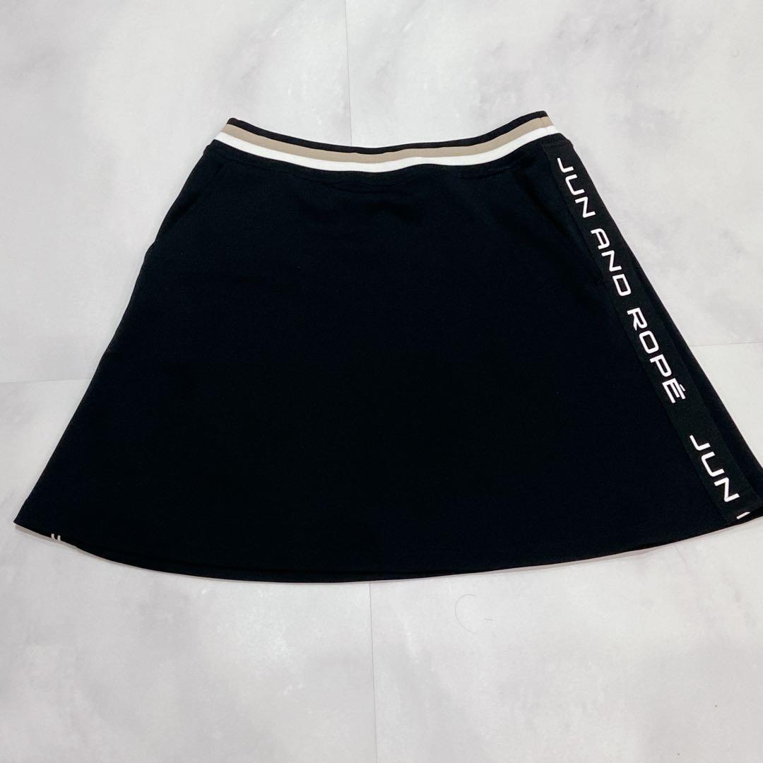 JUN&ROPE ゴルフスカート Mサイズ ブラック 極美品