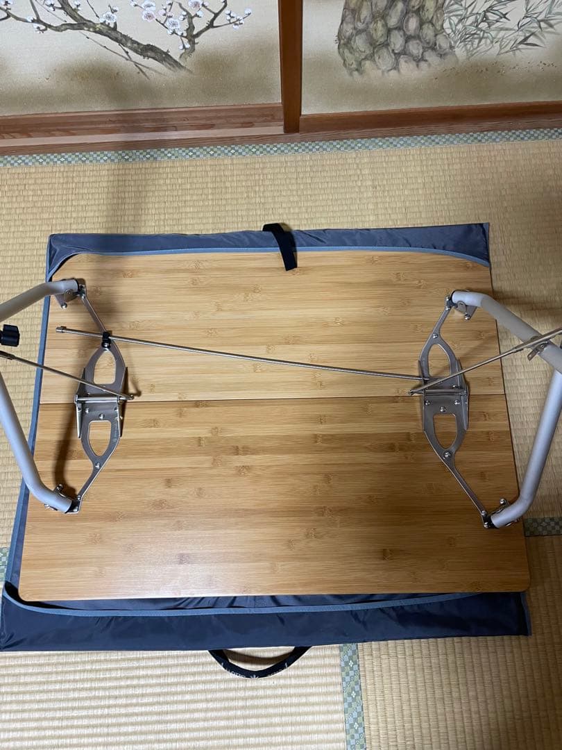【未使用品】スノーピーク ワンアクションテーブル竹 LV-010T