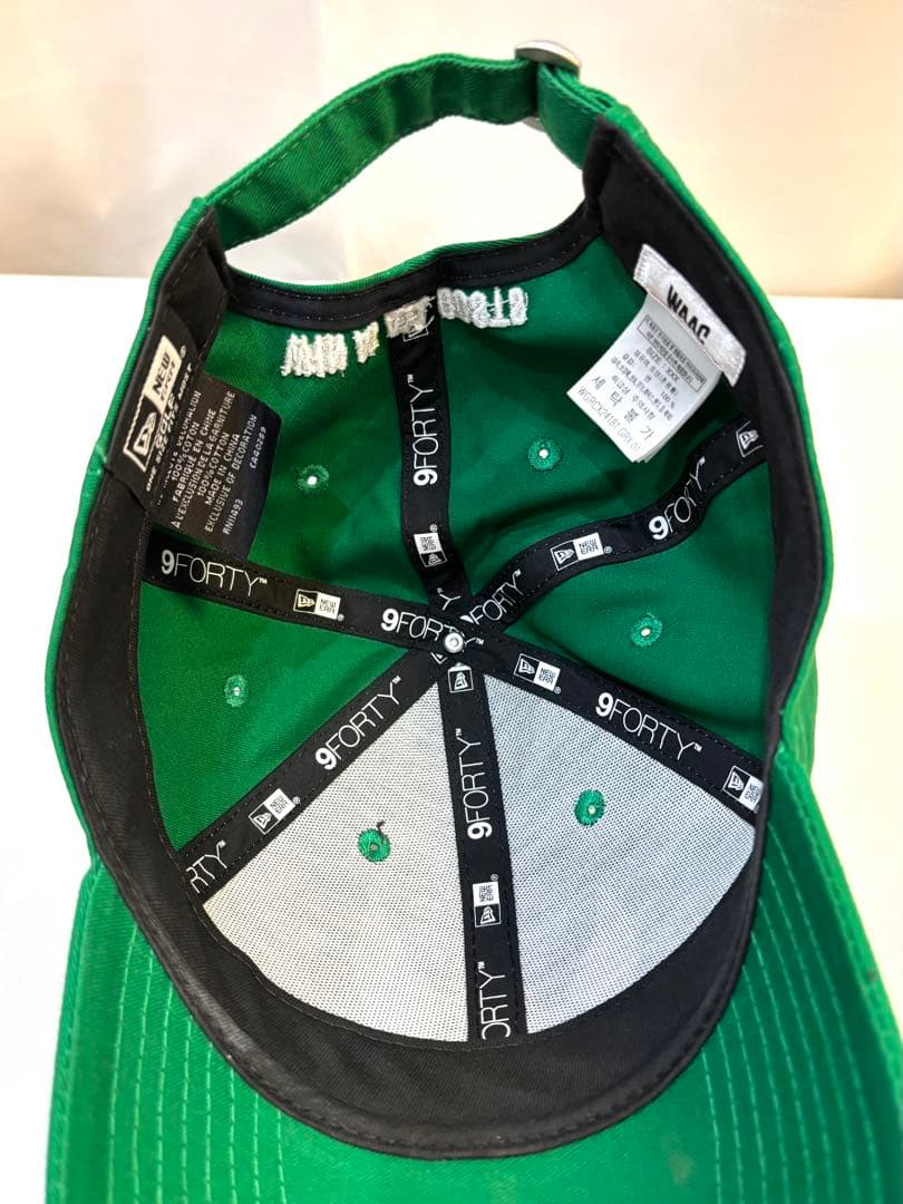 【未使用品】WACC × NEW ERA 9FORTY キャップ グリーン