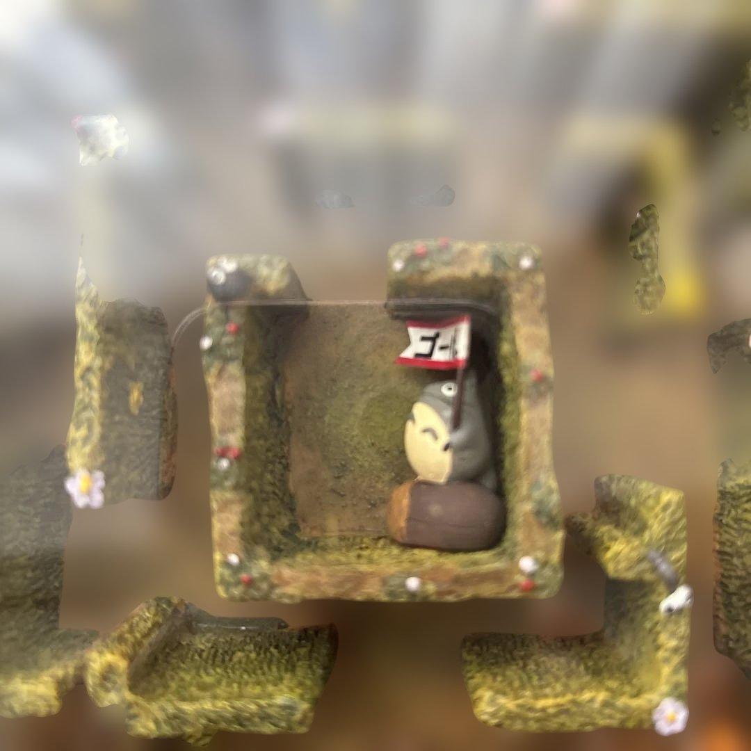 となりのトトロのころころ迷路 なつかし物語 アンティークな立体迷路ゲーム