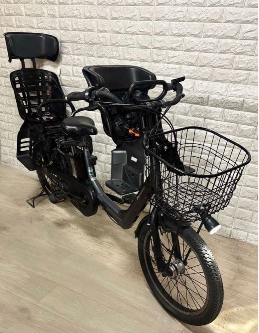 新型大容量バッテリー✨パナソニック ギュットアニーズ　子供乗せ電動自転車　美品✨