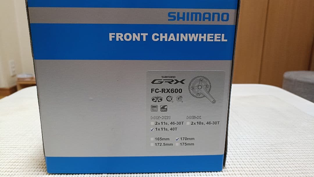 GRX RX600 170mm 1✕11s 40t