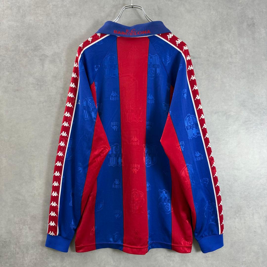 90s Kappaカッパ FC Barcelona DELFINI ゲームシャツ