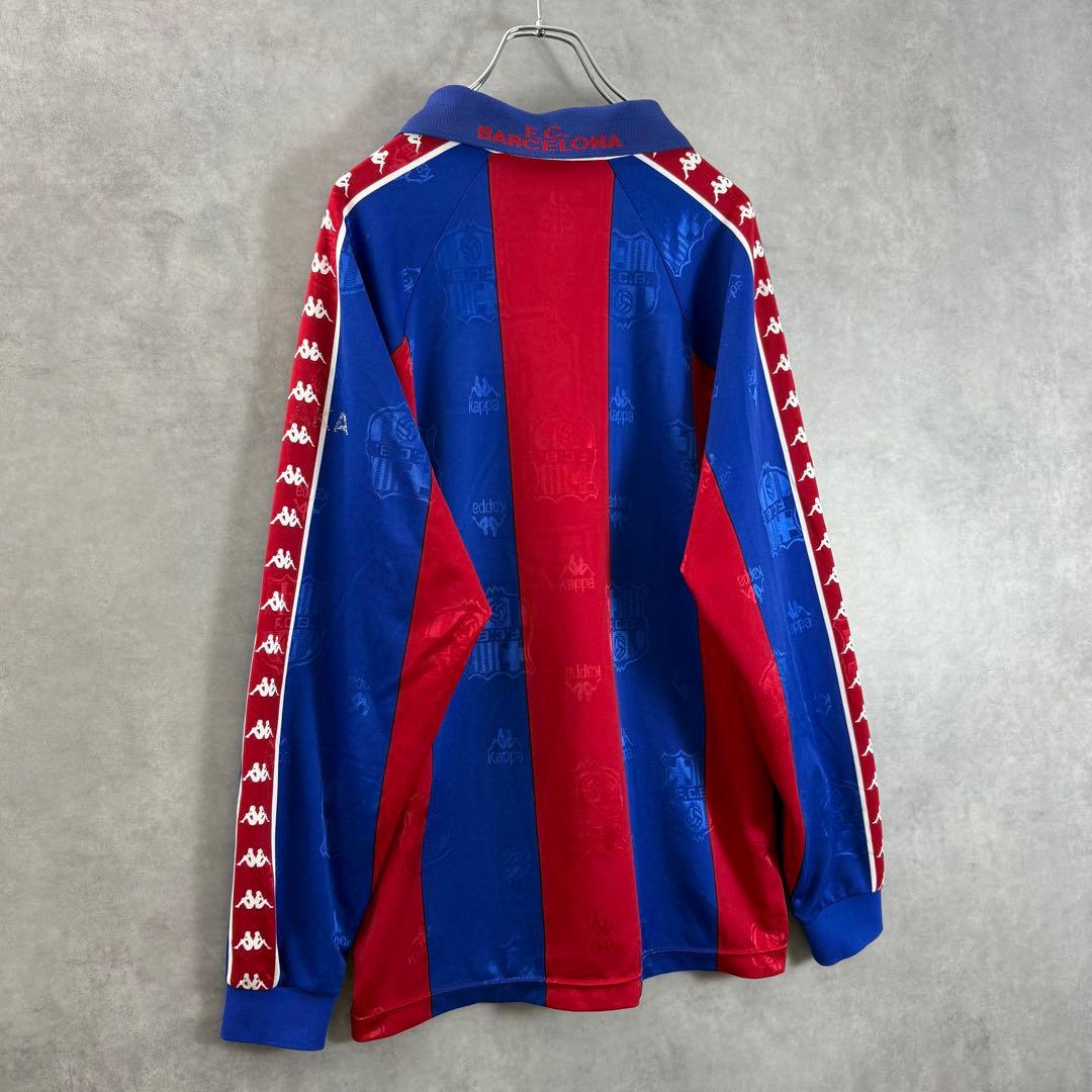 90s Kappaカッパ FC Barcelona DELFINI ゲームシャツ