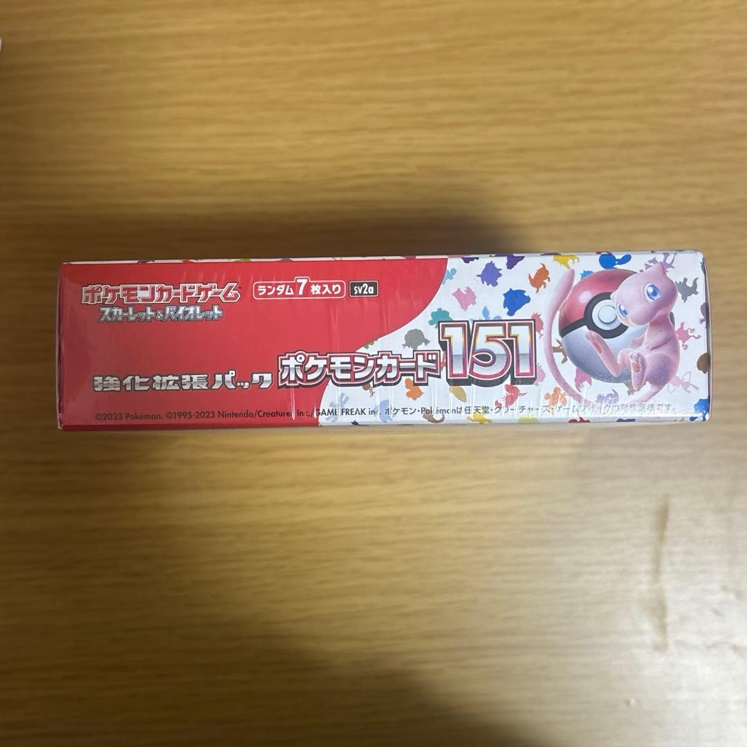 ポケカ　151 box シュリンク付き