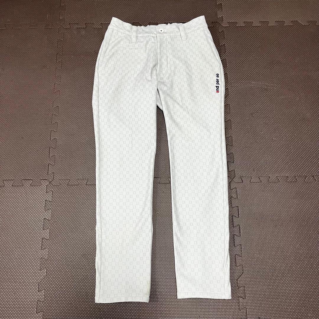 and per se アンパスィ　裏起毛ヒートハイテンション　ストレッチパンツ