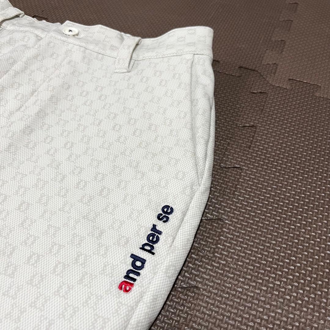 and per se アンパスィ　裏起毛ヒートハイテンション　ストレッチパンツ