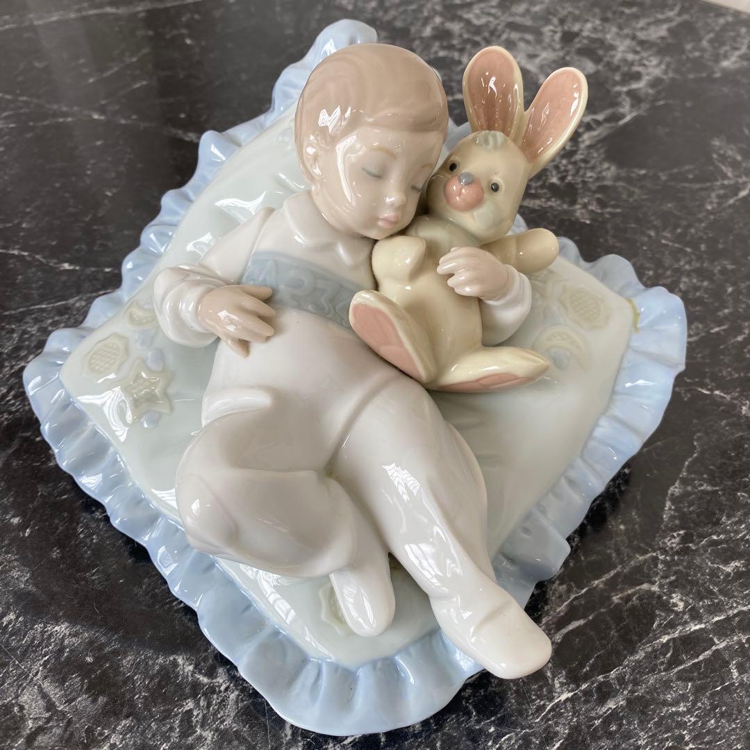 リヤドロ LLADRO 6791 おやすみうさちゃん 置物