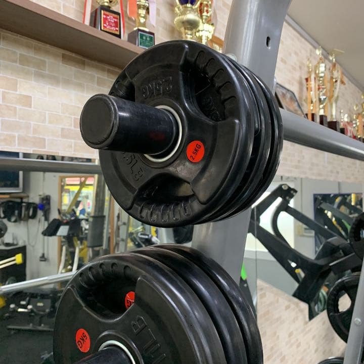 3グリップラバープレート 120kg