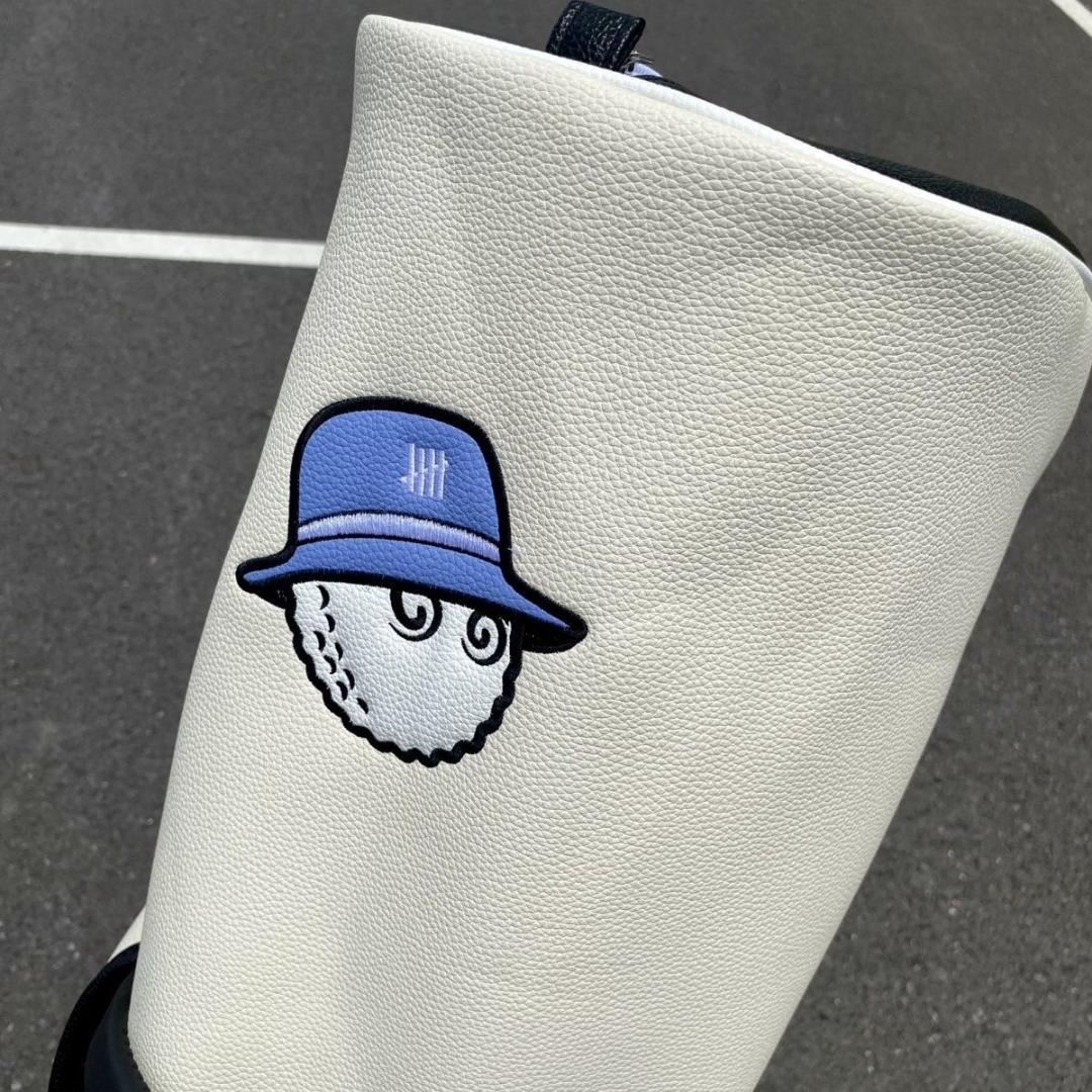 マルボンゴルフ キャディバッグ malbon golf バッグ ホワイト色