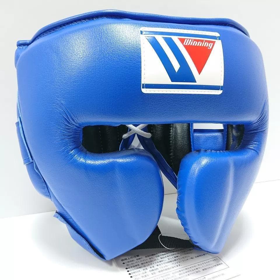 Winning ウイニング ボクシング ヘッドギア Lサイズ 青 別注品 ⑤
