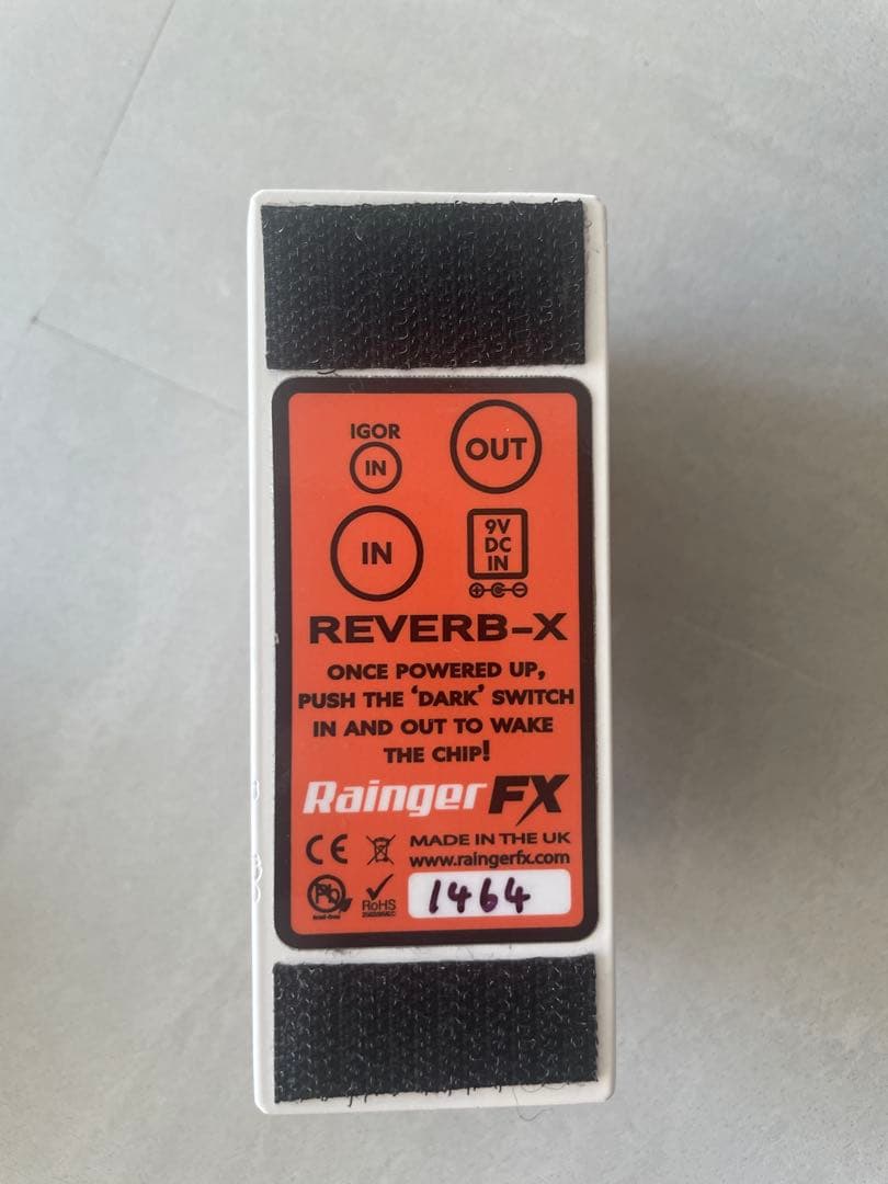 Rainger FX REVERB-X ギターエフェクター　mk.gee