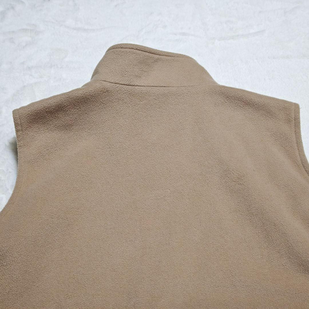 良品✨バーバリーゴルフ ベスト フリース素材 裏地ノバチェック ベージュ L
