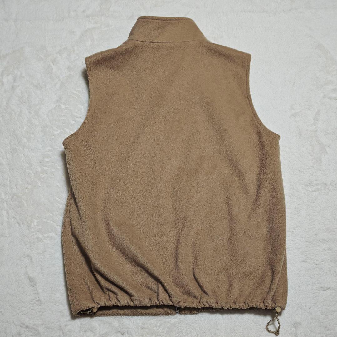 良品✨バーバリーゴルフ ベスト フリース素材 裏地ノバチェック ベージュ L