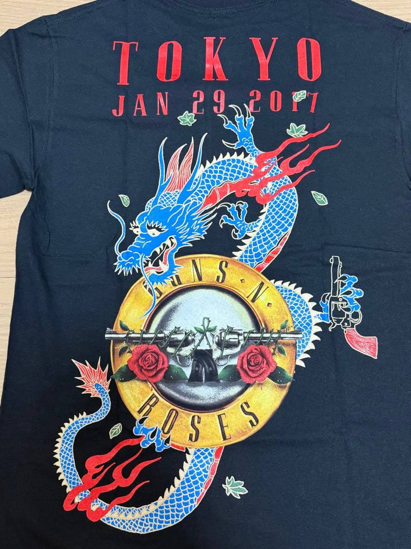 GUNS N' ROSES 2017年来日ツアーTシャツ