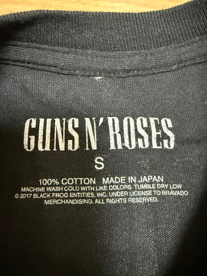 GUNS N' ROSES 2017年来日ツアーTシャツ