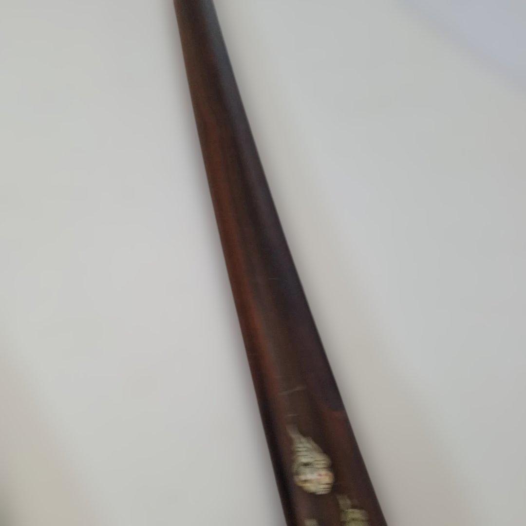 黒檀 螺鈿細工木刀　大刀 脇差 模造刀