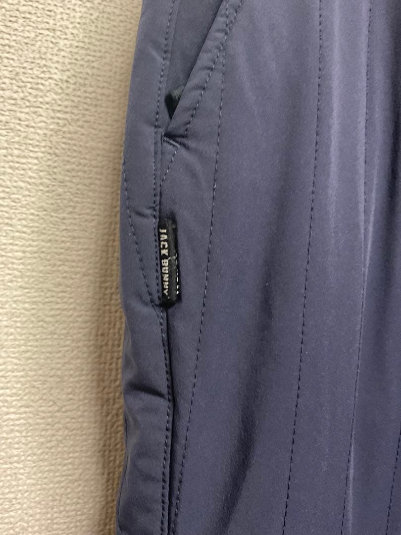 PEARLY GATESジャックバニー　裾リブ　ストライプキルティング　暖パンツ