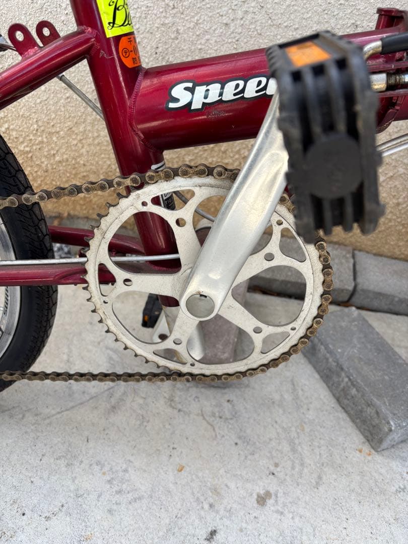DAHON Speed 折りたたみ自転車 バーガンディ