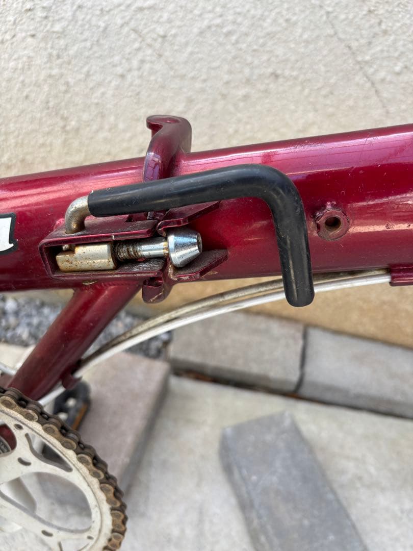 DAHON Speed 折りたたみ自転車 バーガンディ