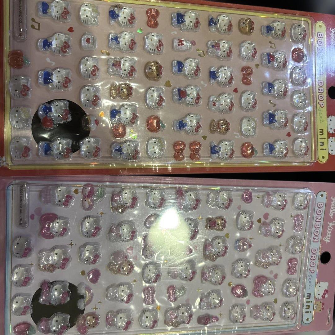 サンリオ　miniボンボンドロップシール