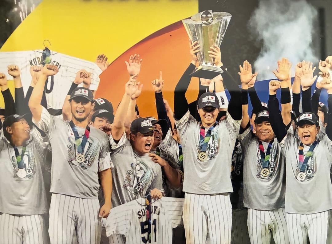 2023 WBC 優勝記念 セレブレーションフォトミント（額入り）