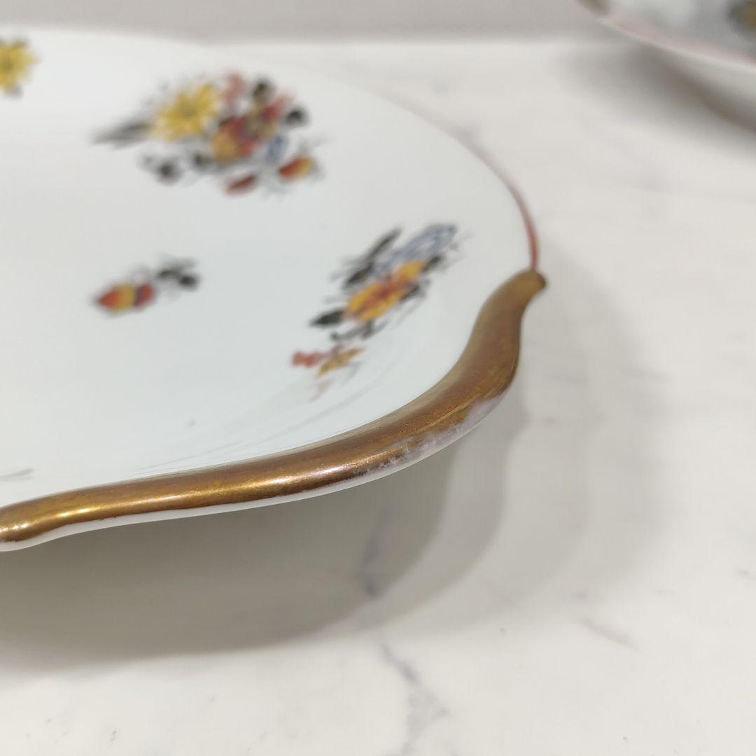 洋食器 フランス リモージュ スープチューリン ソーサー プレート