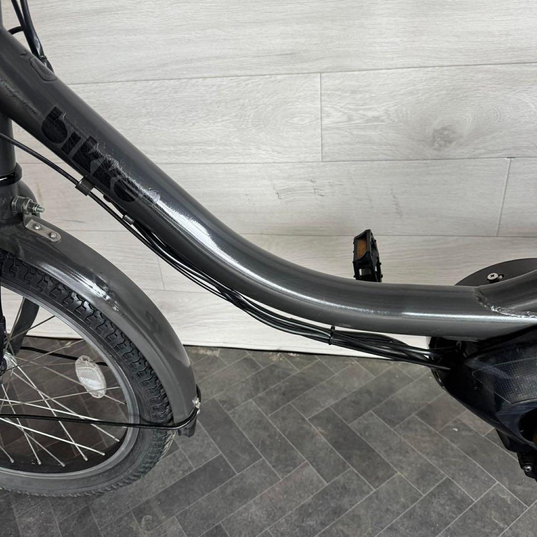 電動アシスト自転車 シティタイプ ブラック