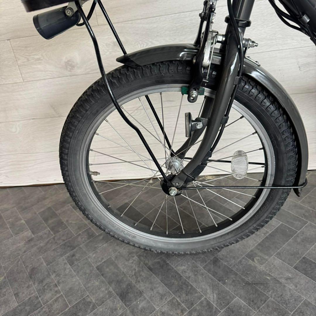電動アシスト自転車 シティタイプ ブラック