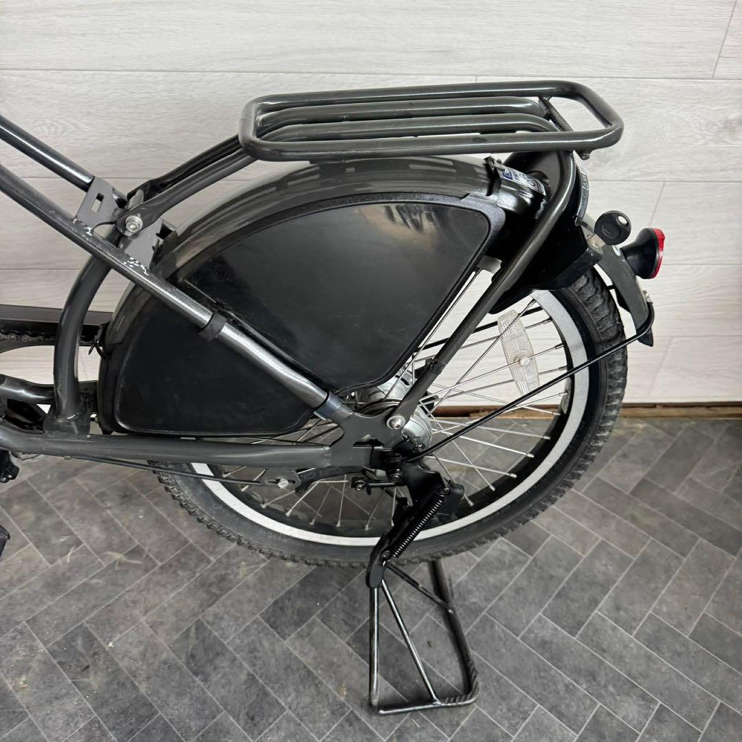 電動アシスト自転車 シティタイプ ブラック
