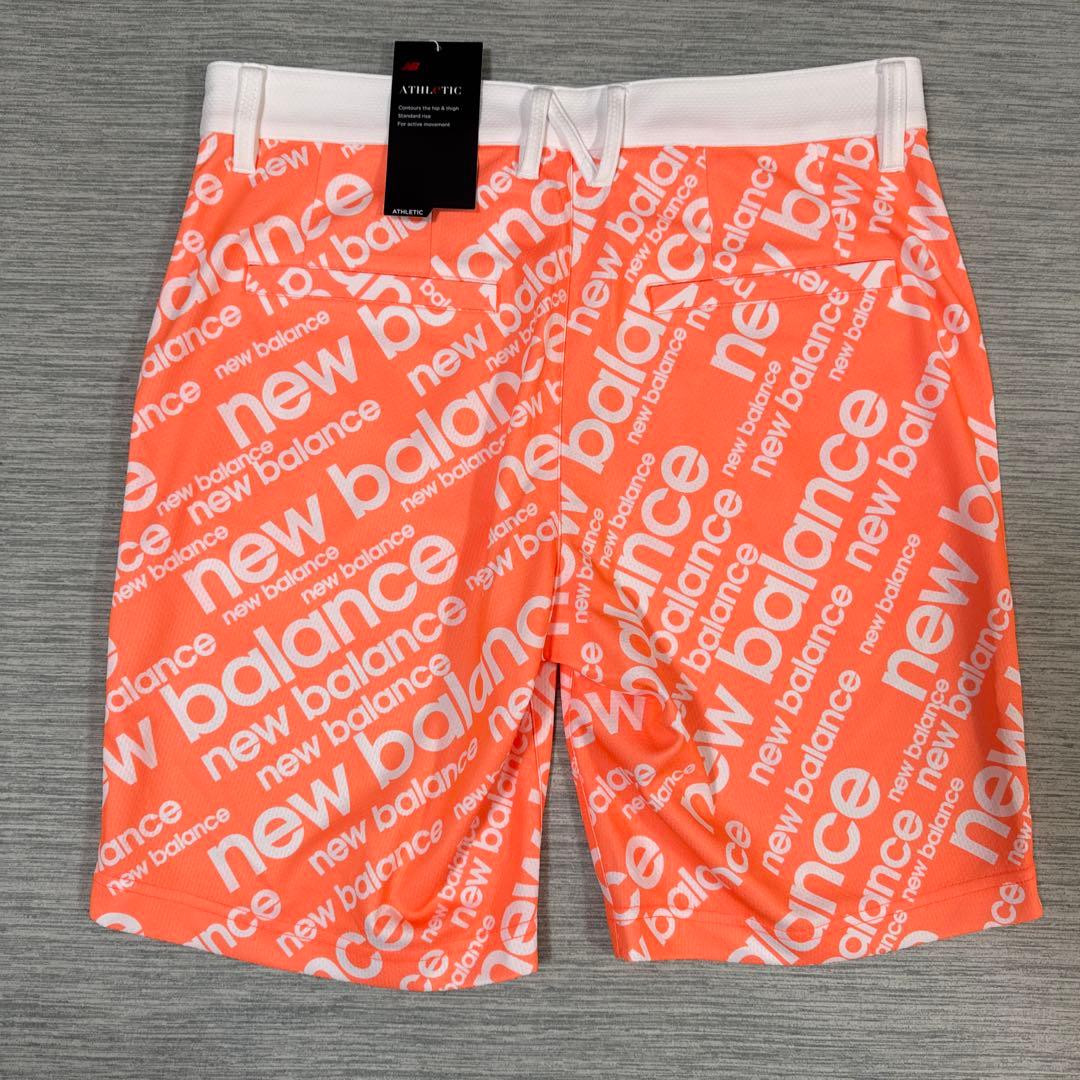 新品タグ付き未使用　NEW BALANCE GOLF 総柄　ゴルフハーフパンツ4