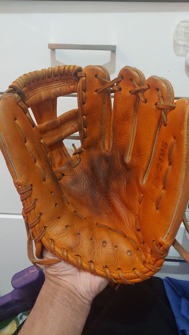 久保田スラッガー 軟式グローブ オレンジ　大人用