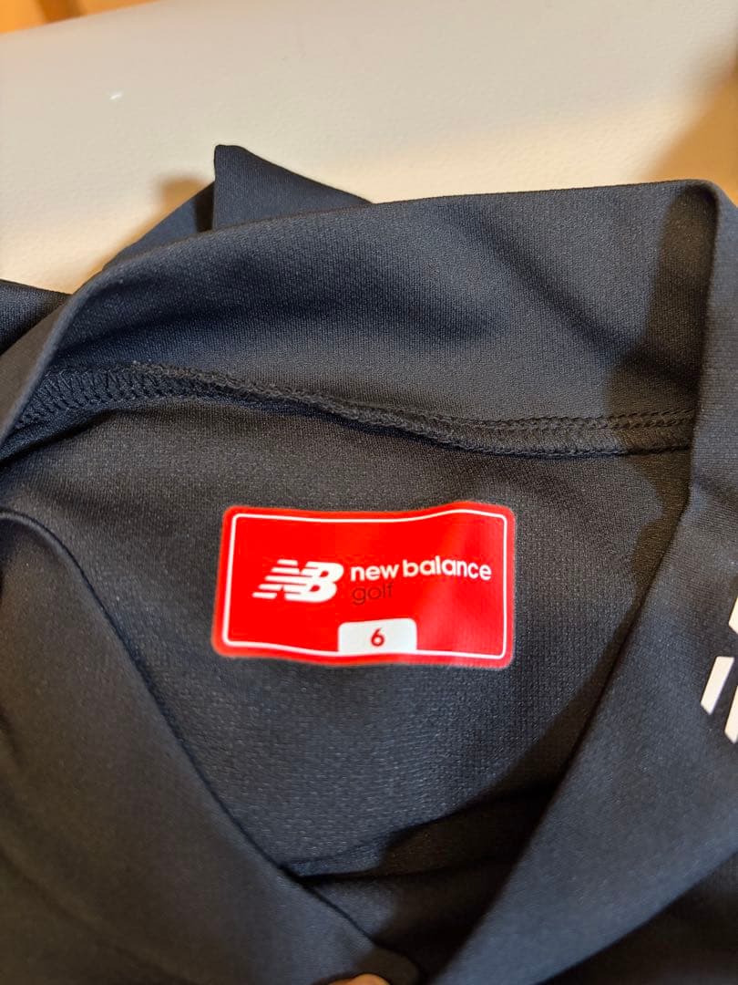 限定値下げ中【美品】new balance ゴルフ 長袖シャツ サイズ6