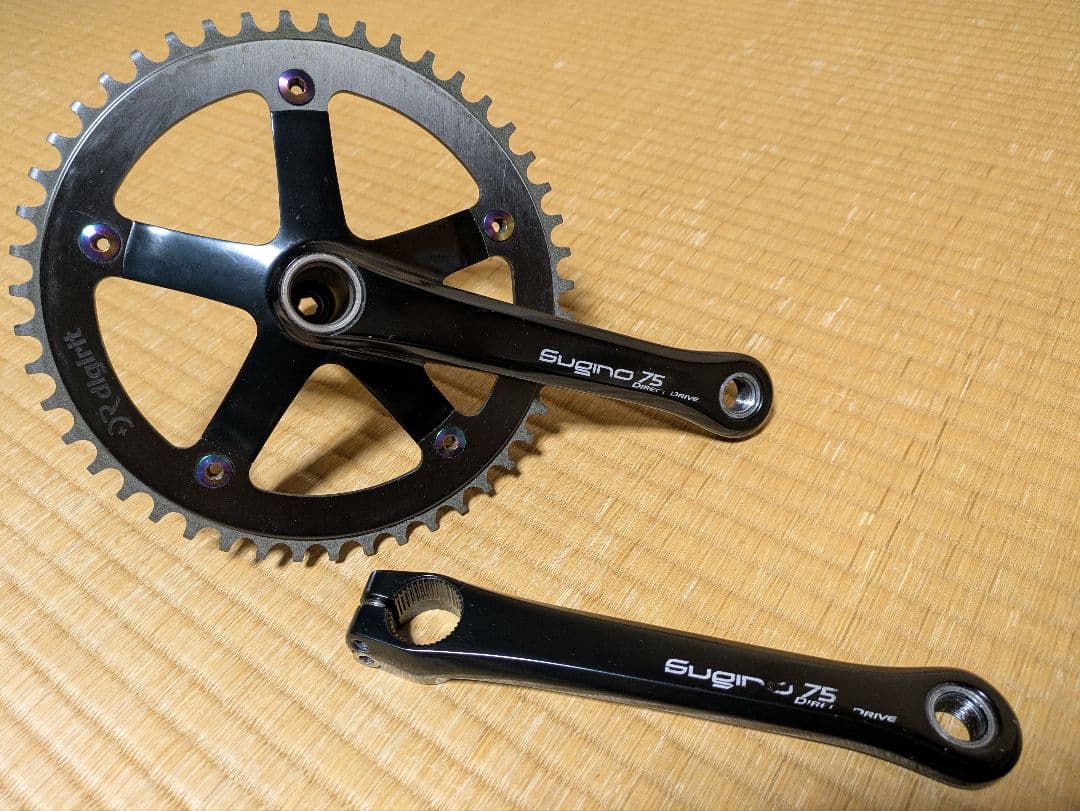 Sugino 75 DD2 クランク ピスト