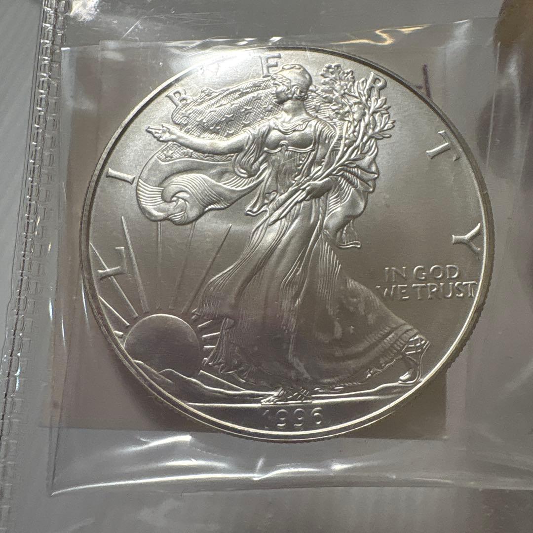 1996 アメリカン・イーグル 銀貨 1ドル　1オンス銀貨　ヴィンテージ
