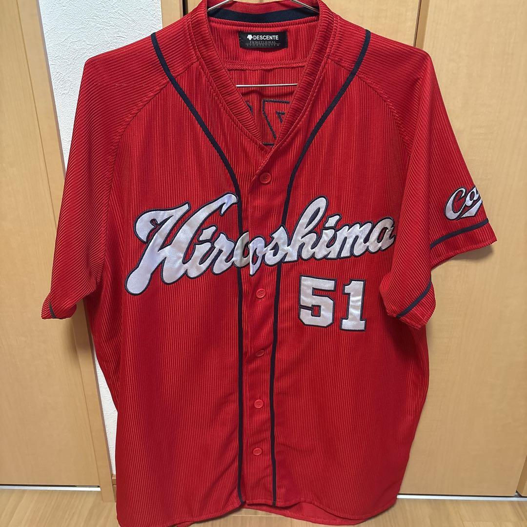 広島東洋カープ　小園海斗　旧ハイクオリティユニフォーム（ビジター）O（XL）