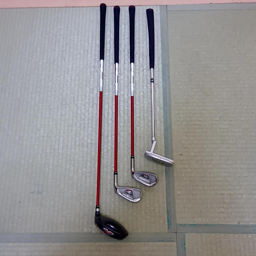 YONEX ジュニア ゴルフクラブ４本セット AL-330　SPEC J-120